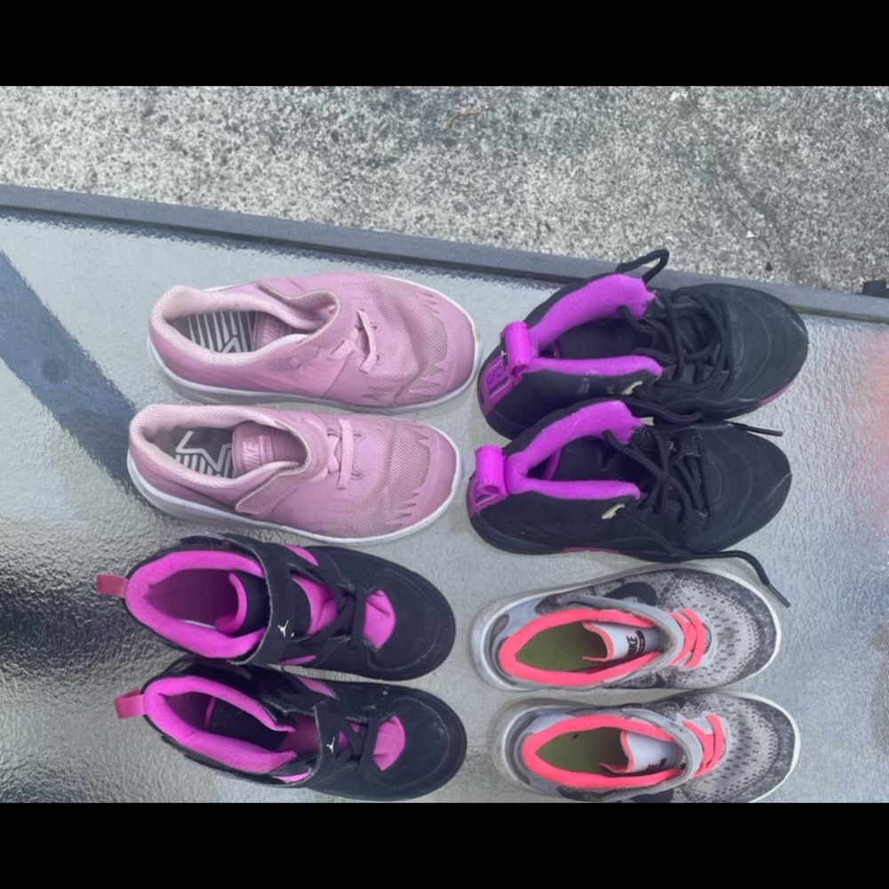 Girls size 10 Nikes